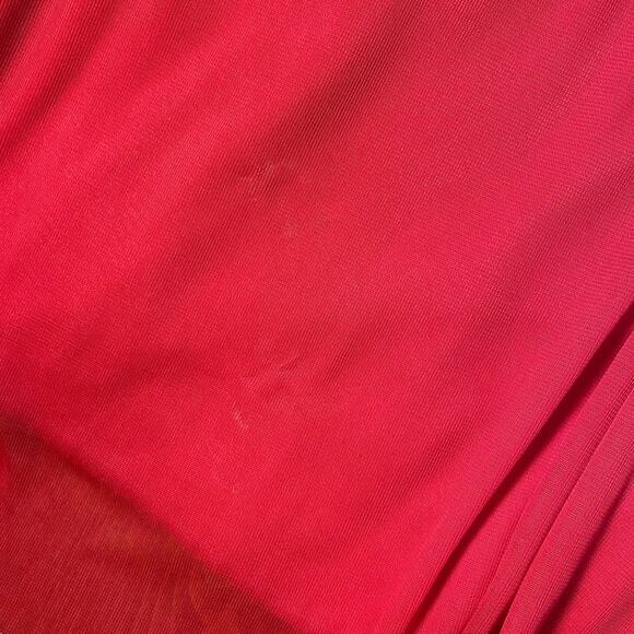 Ruby Rox Vintage‎ Y2K Midi Dress Womens Size XL Red Cocktail Formal - Picture 11 of 11